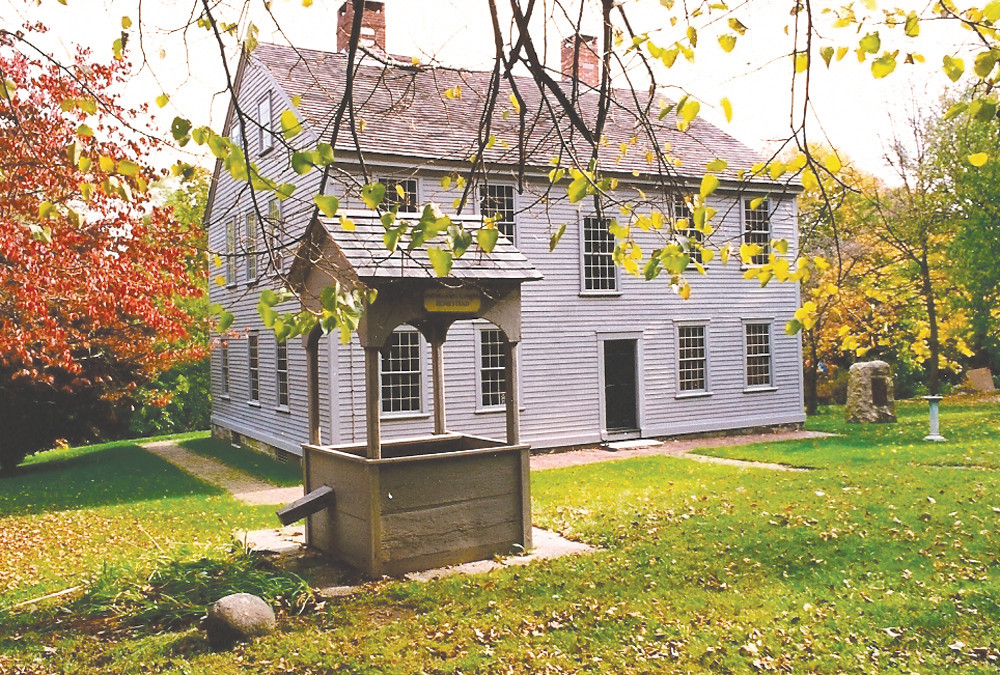 FAMILIAR HAUNTS: Many people have claimed there has been ghostly activity at the Nathanael Greene Homestead in Coventry over the years. One docent said a baby carriage that was kept by a bed was found near the doorway one day, after the house had been closed for the night.