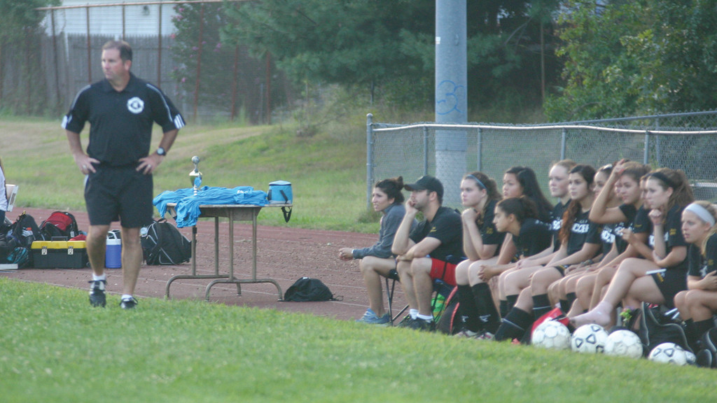 NEW HOME: Pilgrim head coach watches the action in Wednesday's tournament.