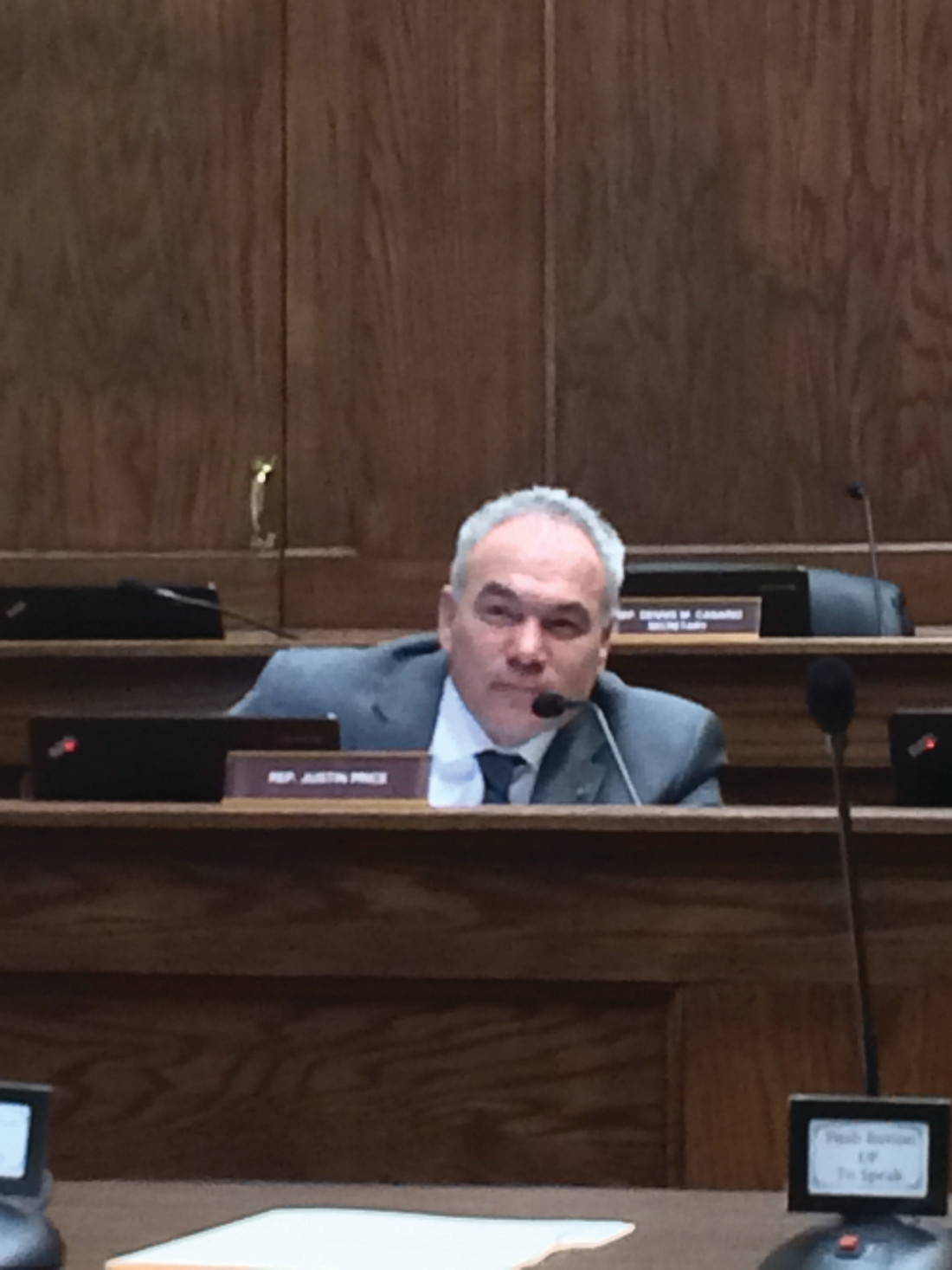 PRICE: representative Justin Price introduced legislation that were heard at the House Committee on Health Education and Welfare. He said he believes that parents have the right to what immunizations children have when they are for non-communicable diseases.