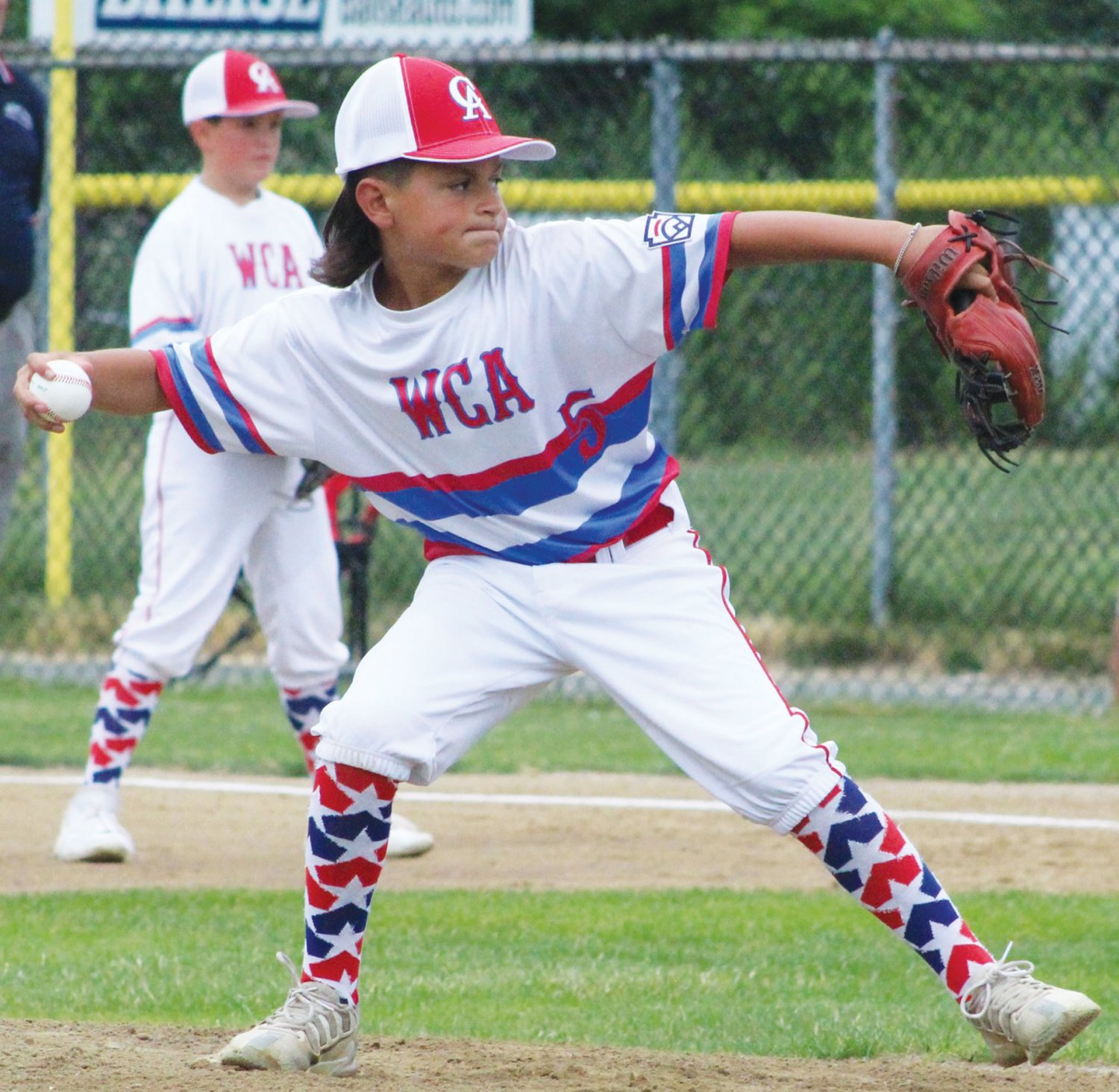 NO-HITTER: WCA’s Enzo Gianfrancesco, who pitched a no-hitter on Tuesday. (Photos by Ryan D. Murray)